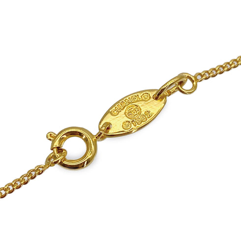 CHANEL VINTAGE NECKLACE COCOMARK GOLD ACCESSORY 90310141 - PURPOSE