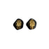 CHANEL EARRINGS COCOMARK CAMELLIA BLACK WHITE ACCESSORY 03P 90310244 - PURPOSE