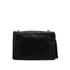 VINTAGE CHANEL COCOMARK MATELASSE FRINGE CHAIN SHOULDER BAG BLACK LAMB SKIN 90310248 - PURPOSE