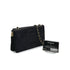VINTAGE CHANEL COCOMARK MATELASSE FRINGE CHAIN SHOULDER BAG BLACK LAMB SKIN 90310248 - PURPOSE