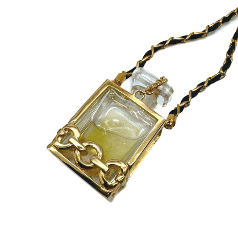 CHANEL VINTAGE NECKLACE PERFUME N°19 GOLD ACCESSORY 90310250 - PURPOSE