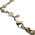 CHANEL NECKLACE COCOMARK FAUX PEARL BEADS RHINESTONE WHITE GOLD ACCESSORY A12C 90310252 - PURPOSE