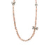 CHANEL NECKLACE BEADS COCOMARK RIBBON RHINESTONE PINK ACCESSORY B23S 90310258 - PURPOSE