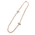 CHANEL NECKLACE BEADS COCOMARK RIBBON RHINESTONE PINK ACCESSORY B23S 90310258 - PURPOSE