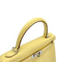 HERMES KELLY 25 RETOURNE JAUNE POUSSIN VEAU SWIFT HAND SHOULDER BAG 2021 Z PALLADIUM HARDWARE 90310259 - PURPOSE