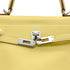 HERMES KELLY 25 RETOURNE JAUNE POUSSIN VEAU SWIFT HAND SHOULDER BAG 2021 Z PALLADIUM HARDWARE 90310259 - PURPOSE