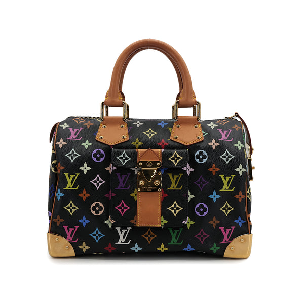 LOUIS VUITTON MONOGRAM SPEEDY 30 HAND BAG MULTICOLOR M92642 90310260 - PURPOSE