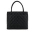 CHANEL VINTAGE MEDALLION TOTE BAG BLACK CAVIAR SKIN 90310263 - PURPOSE