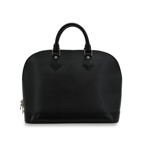 LOUIS VUITTON EPI ALMA PM HAND BAG NOIR LEATHER M52142 90310270 - PURPOSE