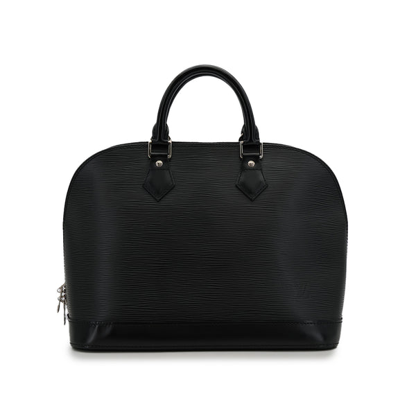 LOUIS VUITTON EPI ALMA PM HAND BAG NOIR LEATHER M52142 90310270 - PURPOSE