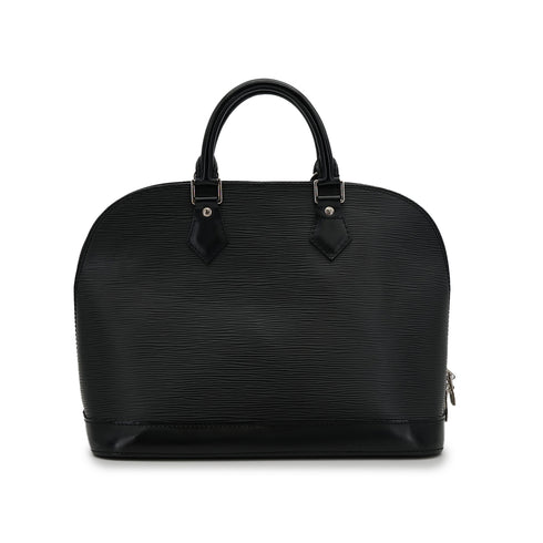 LOUIS VUITTON EPI ALMA PM HAND BAG NOIR LEATHER M52142 90310270 - PURPOSE