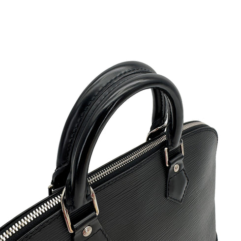 LOUIS VUITTON EPI ALMA PM HAND BAG NOIR LEATHER M52142 90310270 - PURPOSE