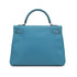 HERMES KELLY 32 RETOURNE BLUE JEAN EVERCOLOR HAND SHOULDER BAG 2005 SQUARE I PALLADIUM HARDWARE 90310272 - PURPOSE