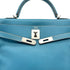 HERMES KELLY 32 RETOURNE BLUE JEAN EVERCOLOR HAND SHOULDER BAG 2005 SQUARE I PALLADIUM HARDWARE 90310272 - PURPOSE