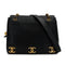 CHANEL VINTAGE TRIPLE COCO CHAIN TOTE BAG BLACK CAVIAR SKIN 90310274 - PURPOSE