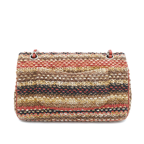 CHANEL CHAIN SHOULDER BAG MULTICOLOR TWEED 90310276