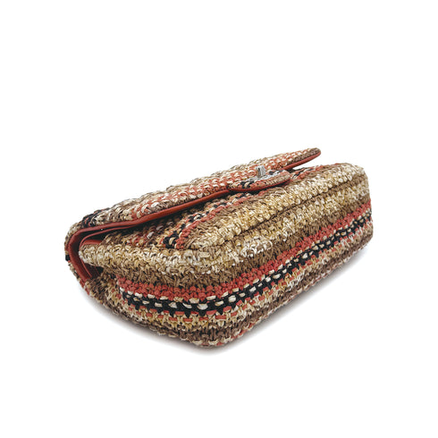CHANEL CHAIN SHOULDER BAG MULTICOLOR TWEED 90310276