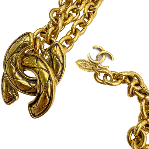 CHANEL VINTAGE COCOMARK CHAIN BELT GOLD ACCESSORY 90310279 - PURPOSE