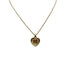 CHRISTIAN DIOR NECKLACE LOGO HEART GOLD ACCESSORY 90310288 - PURPOSE