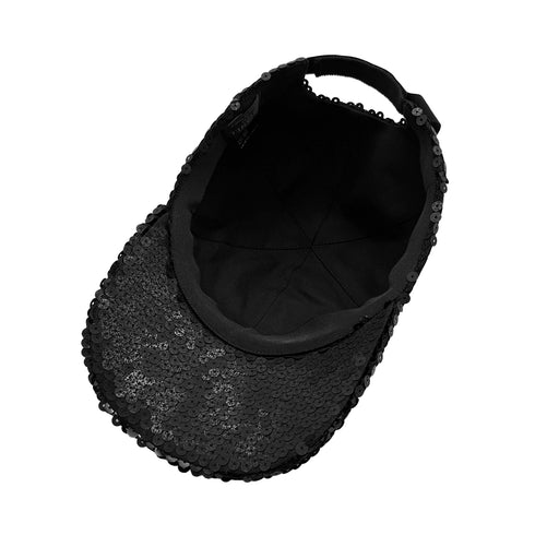 CHANEL COCOMARK CAP GOLD SILVER BLACK SEQUINS ACCESSORY 23C 90310291 - PURPOSE