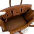 HERMES BIRKIN 25 GOLD TOGO HAND BAG K PALLADIUM HARDWARE 90310296 - PURPOSE