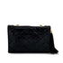 VINTAGE CHANEL MATELASSE FRINGE CHAIN SHOULDER BAG BLACK LAMB SKIN GOLD HARDWARE 90310297