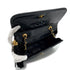 VINTAGE CHANEL MATELASSE FRINGE CHAIN SHOULDER BAG BLACK LAMB SKIN GOLD HARDWARE 90310297