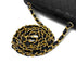 VINTAGE CHANEL MATELASSE CHAIN SHOULDER BAG BLACK LAMB SKIN GOLD HARDWARE 90310305