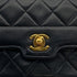 VINTAGE CHANEL MATELASSE BIJOU CHAIN SHOULDER BAG BLACK LAMB SKIN GOLD HARDWARE 90310306 - PURPOSE