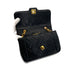 VINTAGE CHANEL MATELASSE BIJOU CHAIN SHOULDER BAG BLACK LAMB SKIN GOLD HARDWARE 90310306 - PURPOSE