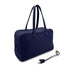 HERMES VICTORIA 2 35 FOURRE TOUT BLEU ENCRE TAURILLON CLEMENCE HAND BAG C PALLADIUM HARDWARE 90310313 - PURPOSE