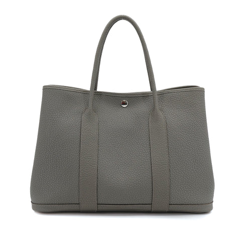 HERMES GARDEN PARTY PM GRIS MEYER VEAU NEGONDA TOTE BAG U 90310316 - PURPOSE