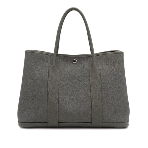 HERMES GARDEN PARTY PM GRIS MEYER VEAU NEGONDA TOTE BAG U 90310316 - PURPOSE