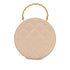 CHANEL VINTAGE ROUND VANITY HAND BAG BEIGE BLACK ENAMEL 90310318 - PURPOSE