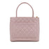 VINTAGE CHANEL MEDALLION TOTE BAG PINK CAVIAR SKIN GOLD HARDWARE 90310319 - PURPOSE
