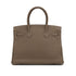 HERMES BIRKIN 30 ETOUPE TOGO HAND BAG R PALLADIUM HARDWARE 90310322 - PURPOSE