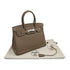 HERMES BIRKIN 30 ETOUPE TOGO HAND BAG R PALLADIUM HARDWARE 90310322 - PURPOSE