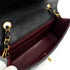 VINTAGE CHANEL DIANA SMALL CHAIN SHOULDER BAG BLACK LAMB SKIN GOLD HARDWARE 90310323