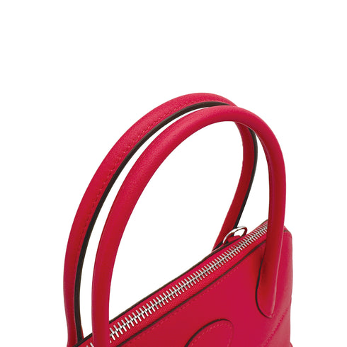 HERMES BOLIDE 27 ROSE EXTREME SWIFT HAND SHOULDER BAG D PALLADIUM HARDWARE 90310324 - PURPOSE