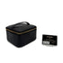 CHANEL VINTAGE VANITY HAND BAG BLACK CAVIAR SKIN 90310327 - PURPOSE
