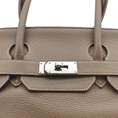 HERMES SHOULDER BIRKIN 42 ETOUPE TOGO HAND BAG □M PALLADIUM HARDWARE 90310330 - PURPOSE