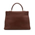 HERMES KELLY 35 RETOURNE MARRON FONCE ARDENNES HAND SHOULDER BAG 1998 SQUARE B GOLD HARDWARE 90310331 - PURPOSE