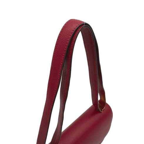 HERMES CONSTANCE 24 VERSO ROUGE GRENAT ROUGE PIVOINE EPSOM SHOULDER BAG X GOLD HARDWARE 90310332 - PURPOSE