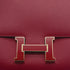 HERMES CONSTANCE 24 VERSO ROUGE GRENAT ROUGE PIVOINE EPSOM SHOULDER BAG X GOLD HARDWARE 90310332 - PURPOSE