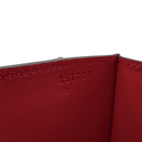 HERMES CONSTANCE 24 VERSO ROUGE GRENAT ROUGE PIVOINE EPSOM SHOULDER BAG X GOLD HARDWARE 90310332 - PURPOSE