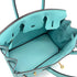 HERMES BIRKIN 30 BLUE ATOLL TOGO HAND BAG T GOLD HARDWARE 90310334 - PURPOSE