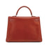 HERMES KELLY 35 RETOURNE BRICK BOXCALF HAND SHOULDER BAG 2010 SQUARE N PALLADIUM HARDWARE 90310335 - PURPOSE