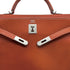HERMES KELLY 35 RETOURNE BRICK BOXCALF HAND SHOULDER BAG 2010 SQUARE N PALLADIUM HARDWARE 90310335 - PURPOSE
