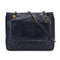 CHANEL VINTAGE MATELASSE CHAIN TOTE BAG NAVY LAMB SKIN 90310336 - PURPOSE