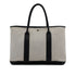 HERMES GARDEN PARTY 36 PM ECRU BLACK TOILE H TOTE BAG □J 90310339 - PURPOSE